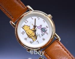 Montre vintage Timex Disney Classic Winnie l’Ourson, Porcinet, Indiglo, années 1990