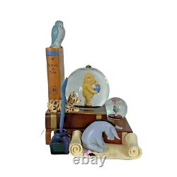 NOUVEAU Disney 80 ans de Winnie l'Ourson Classique Livre de Fin Musical Boule à Neige