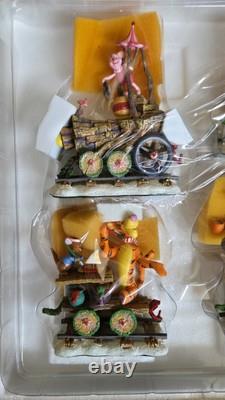NOUVEAU Disney Danbury Mint Winnie l'Ourson Train de Noël de Piglet Holiday Express