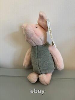 NOUVEAU Ensemble de mini peluches classiques Gund Winnie l'Ourson Lot Lapin Hibou Bourriquet RARE