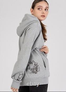 NOUVEAU? Sweatshirt Winnie l'ourson (gris) graniph christopher robin HOMME XL (US L)