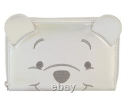NWT Sac à dos mini cosplay Loungefly Winnie l'Ourson Platinum Disney100