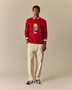 NWTRowing Blazers x Winnie l’Ourson Taille M Homme Rugby Pooh en coton et mérinos
