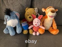 Nib Disney Construire Un Ours Winnie Le Pooh, Eeyore, Tigger, Piglet Avec Son