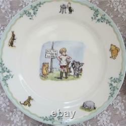 Noritake Disney Winnie Le Pooh Classic Dish 4 Plate Piglet Tigger Rabbit