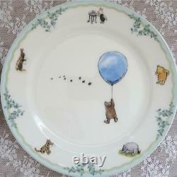 Noritake Disney Winnie Le Pooh Classic Dish 4 Plate Piglet Tigger Rabbit