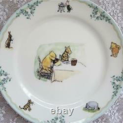 Noritake Disney Winnie Le Pooh Classic Dish 4 Plate Piglet Tigger Rabbit