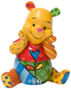 Nouveau Figurine Disney Officielle Winnie L'ourson À Collectionner Britto Livraison Gratuite