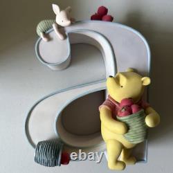 Nouveau classique Pooh A-Z Supports de livres Michel & Co Disney Ensemble NIB Lettres A & Z