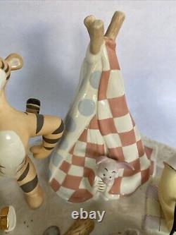 Nouvelle Lenox Disney Édition Limitée Camping Sur La Statue De L'île de Miel Grande Figure