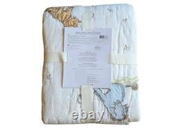 Nouvelle courtepointe pour tout-petit Pottery Barn Baby Classic Pooh Winnie l’Ourson 36 x 50