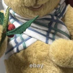 OURS EN PELUCHE WALT DISNEY WINNIE L'OURSON RARE R. JOHN WRIGHT VACANCES 230/1000