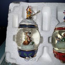 Ornements en boule à neige Winnie l'Ourson NIB