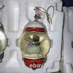 Ornements en boule à neige Winnie l'Ourson NIB