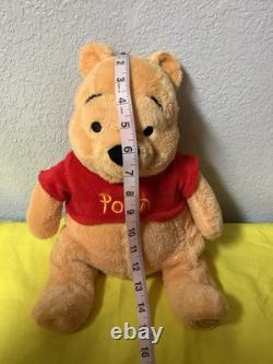 Ours en peluche Winnie l'Ourson exclusif authentique original de Disney Store