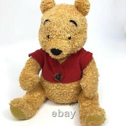 Overseas Authentic Disney Stores Exclusive Winnie The Pooh Plush Toy Soft Rare G