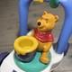 Pooh Ourson Vintage Mattel Jouet Pousseur à Roues Pour Enfants 1997 Rare