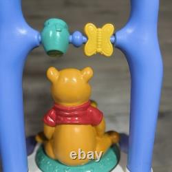 POOH Ourson Vintage Mattel Jouet Pousseur à Roues pour Enfants 1997 RARE