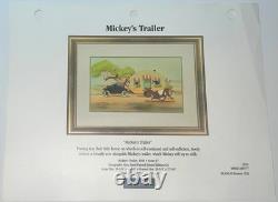 Page de reliure promotionnelle plastifiée recto-verso Disney Mickey Mouse Winnie l’Ourson