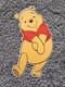 Panneau En M&eacute;tal Lourd Vintage Du Personnage De Dessin Anim&eacute; Winnie L'ourson 12x 7 Pouces