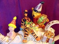 Paul Cardew Disney Vitrine Winnie The Pooh Gâteau D'anniversaire Grande Théière L / E