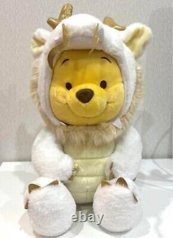 Peluche Disney Store Japon Winnie l'Ourson Année du Dragon ETO POOH 2024 Taille M