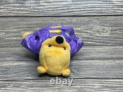 Peluche Vintage Mattel 1998 Disney Winnie l'Ourson Imperméable Violet 7