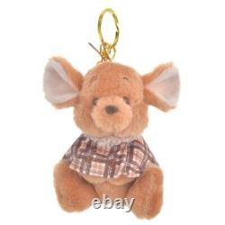 Peluche porte-clés Winnie l'ourson de Disney - Ensemble de 5 jouets en peluche de la boutique Disney Store au Japon