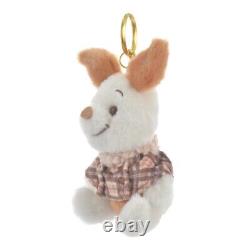 Peluche porte-clés Winnie l'ourson de Disney - Ensemble de 5 jouets en peluche de la boutique Disney Store au Japon