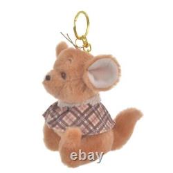 Peluche porte-clés Winnie l'ourson de Disney - Ensemble de 5 jouets en peluche de la boutique Disney Store au Japon