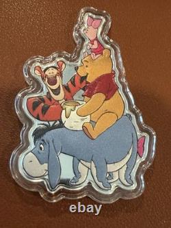 Pièce d’argent de 1 oz Winnie l’Ourson et ses amis aiment aussi le miel 2025 par Agoro
