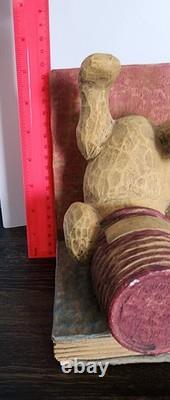 Porte-livres vintage classique Winnie l'Ourson - Ourson - Chambre d'enfant - Livres - Quelques égratignures