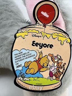 Poupée en peluche Sears Disney Magic Eeyore 12' Les Nouvelles Aventures de Winnie l'ourson