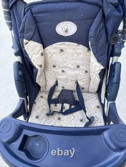 Poussette vintage Y2K Graco Winnie l’Ourson pour bébé et tout-petit rétro Disney RARE