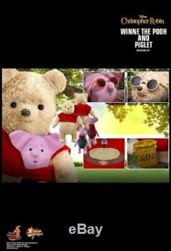Prêt Hot Toys Mms503 Christopher Robin Winnie L'ourson Et Porcinet Figures Set