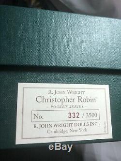 R. John Wright Christopher Robin 12 Séries De Poche De Poupée Winnie L'ourson 332/3500