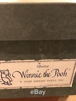 R John Wright Collection Lifesize 19 Pouces Winnie L'ourson