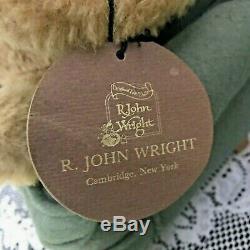 R. John Wright Winnie L'ourson Et Sa Chaise Préférée # 68/500, Signée Par L'artiste
