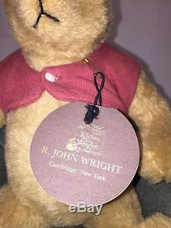 R John Wright Winnie L'ourson Et Sa Chaise Préférée Edition Limitée # 70/500