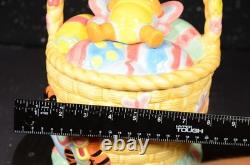 RARE DISNEY Winnie L'OURSON Thème Papillon Pâques Bocal à Biscuits Version UK