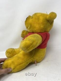 RARE! ERREUR D'ÉTIQUETTE! Ours en peluche vintage de Winnie l'ourson de Sears de Walt Disney