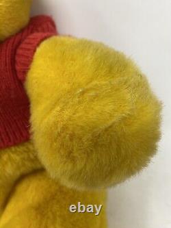 RARE! ERREUR D'ÉTIQUETTE! Ours en peluche vintage de Winnie l'ourson de Sears de Walt Disney