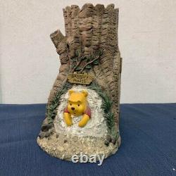 Rare Classique Disney Pooh Winnie l'Ourson Porte-Clés Boîte Figurine de la Maison du Lapin