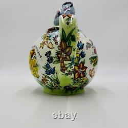 Rare Collection de Vitrine Disney Paul Cardew Théière en Porcelaine Été Winnie l'Ourson et Bourriquet