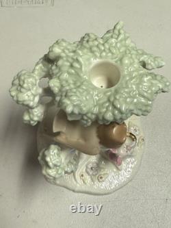 Rare Disney 2004 Lenox Bougeoir de Pique-nique de Winnie l'Ourson avec Porcinet, Bourriquet et Tigrou