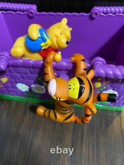 Rare Edition Limitée Disney Winnie Le Pooh Ours Et Tigger Panier De Pique-nique