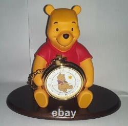 Rare Limited Edition Disney Winnie The Pooh Pocket Watch Boîte Originale. *wpw01