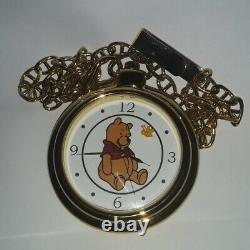 Rare Limited Edition Disney Winnie The Pooh Pocket Watch Boîte Originale. *wpw01