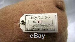 Rare R John Wright Winnie L'ourson Silly Old Bear N ° 415 Ours En Peluche