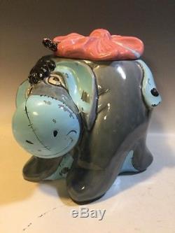 Rare Vintage Eeyore Cookie Jar Disney Winnie L'ourson Californie Originaux # 901